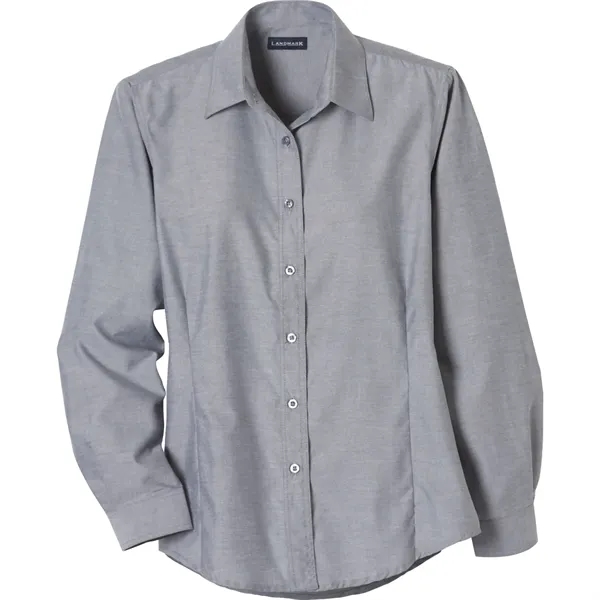 Oxford Grey (946) color option for Women's Tulare Oxford Ls Shirt