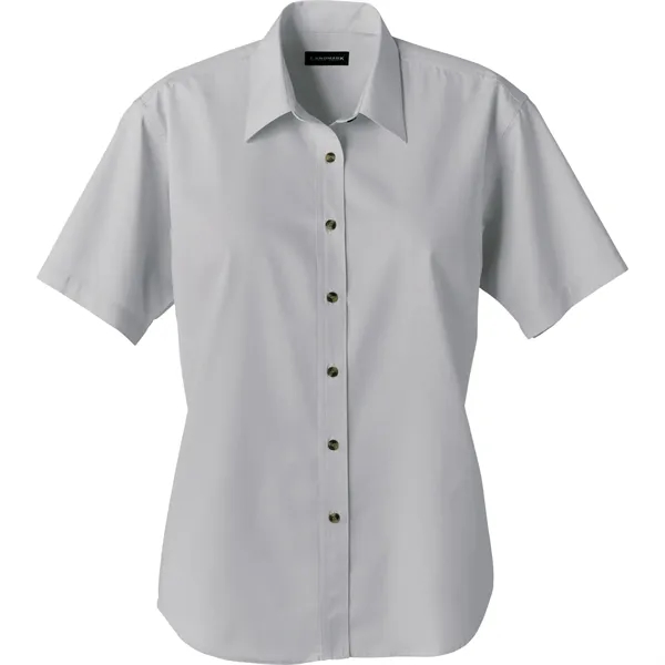 Grey (940) color option for Women's Short Sleeve Dress Shirt