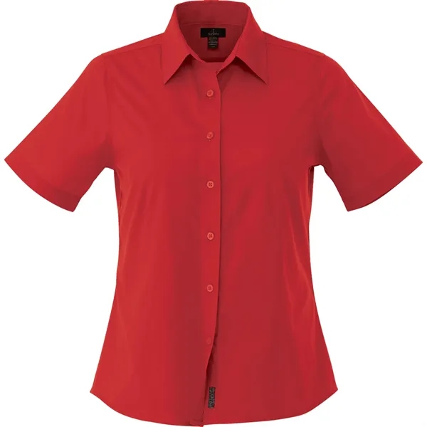 Team Red (358) color option for Women's Colter Short Sleeve Shirt