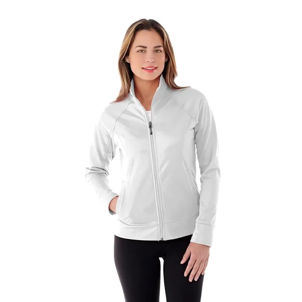 White (125) color option for Women's Okapi Knit Jacket