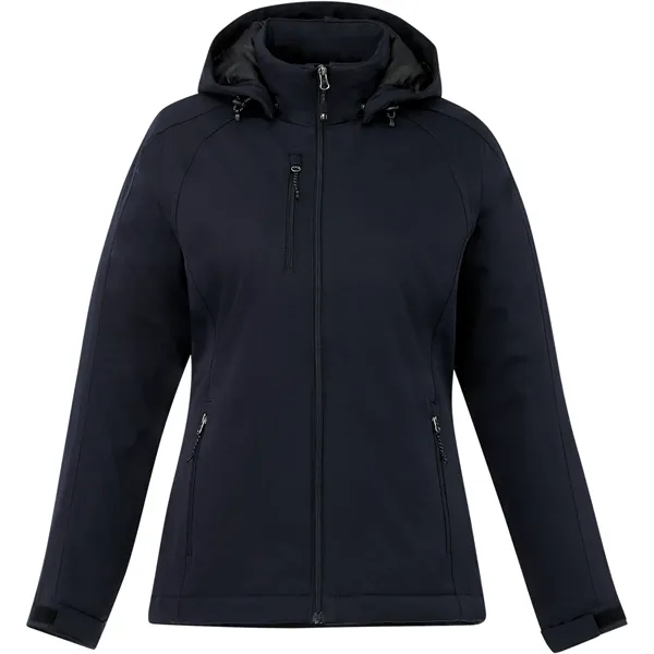 Navy (575) color option for Women's Bryce Insulated Softshell Jacket