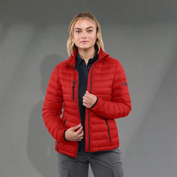 Team Red (358) color option for Women's Whistler Light Down Jacket