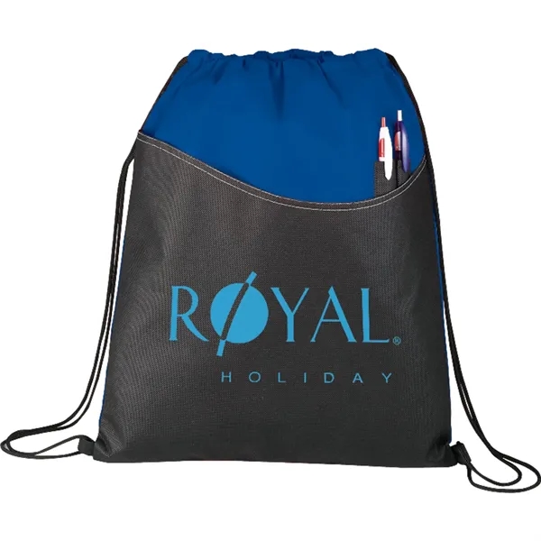 Royal (Ryl) color option for Rivers Non Woven Drawstring Bag