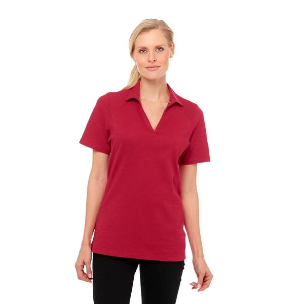 Vintage Red (369) color option for Women's Jepson Short Sleeve Polo