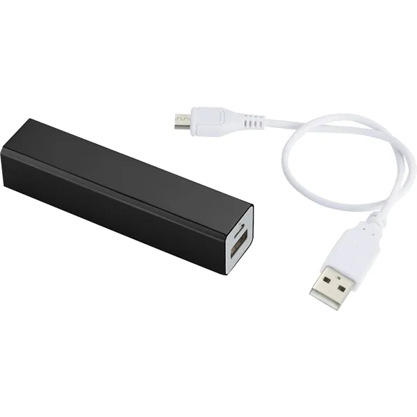 Black (Bk) color option for Jolt 2,200 M Ah Power Bank