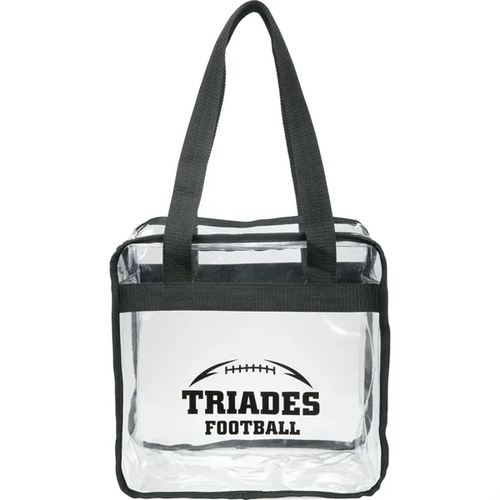 Main photo of Game Day Clear Zippered Safety Tote