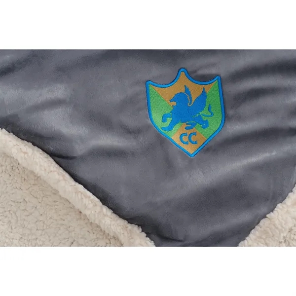 Gray (Gy) color option for Field & Co.® Cambridge Oversized Sherpa Blanket