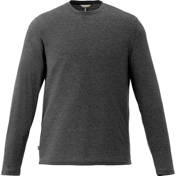 Heather Dark Charcoal (988) color option for Men's Holt Long Sleeve Tee