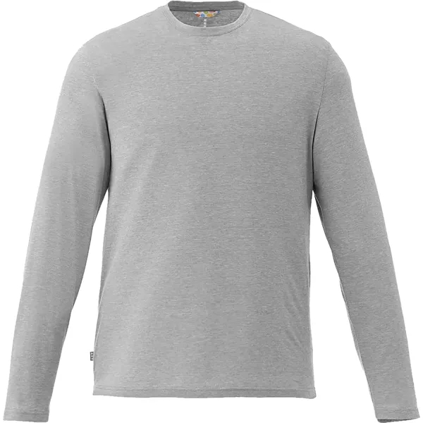 Heather Grey (932) color option for Men's Holt Long Sleeve Tee