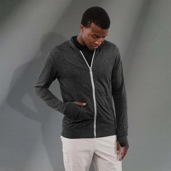 Black (995) color option for Men's Garner Knit Full Zip Hoody
