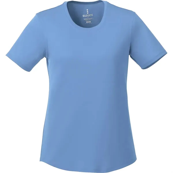 Sky (422) color option for Women's Omi Short Sleeve Tech Tee