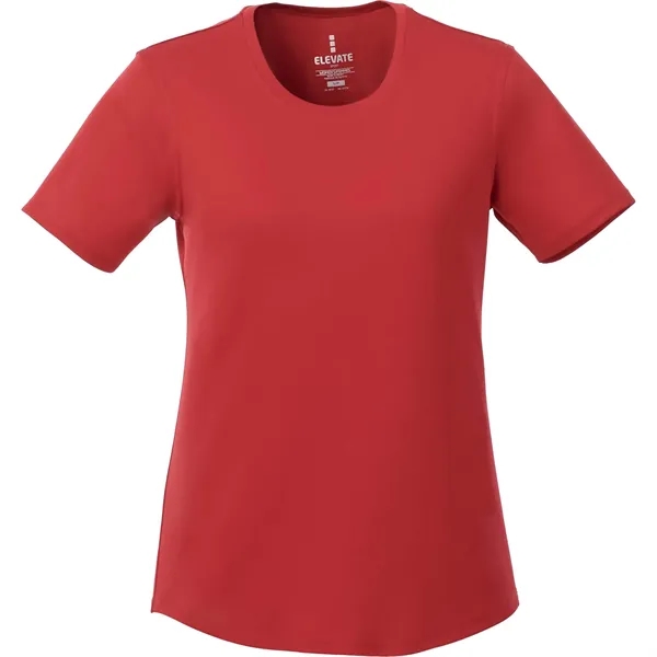 Team Red (358) color option for Women's Omi Short Sleeve Tech Tee