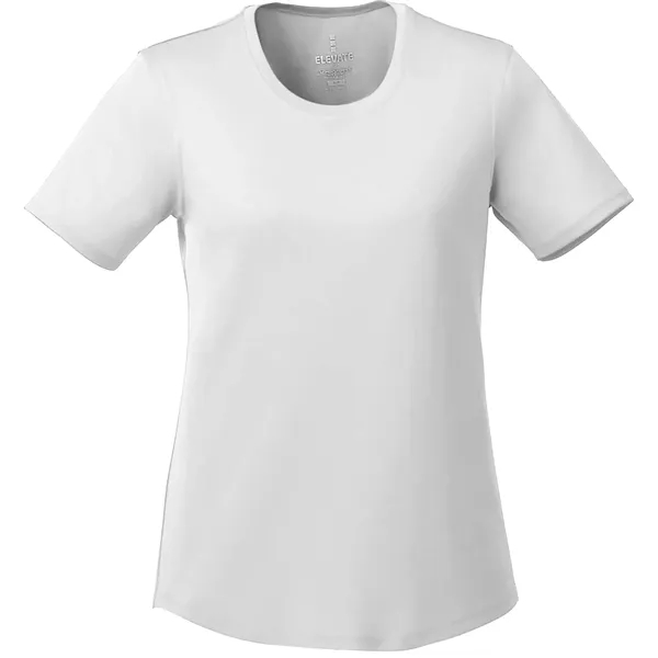 White (125) color option for Women's Omi Short Sleeve Tech Tee