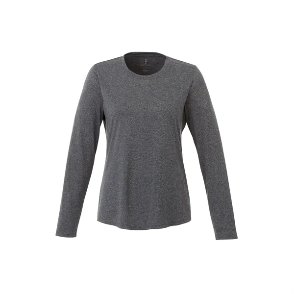 Heather Charcoal (986) color option for Women's Parima Ls Tech Tee