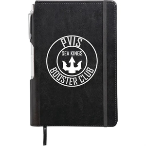 Photo of Fsc® Mix 6" X 8.5" Viola Bound Notebook With Pen