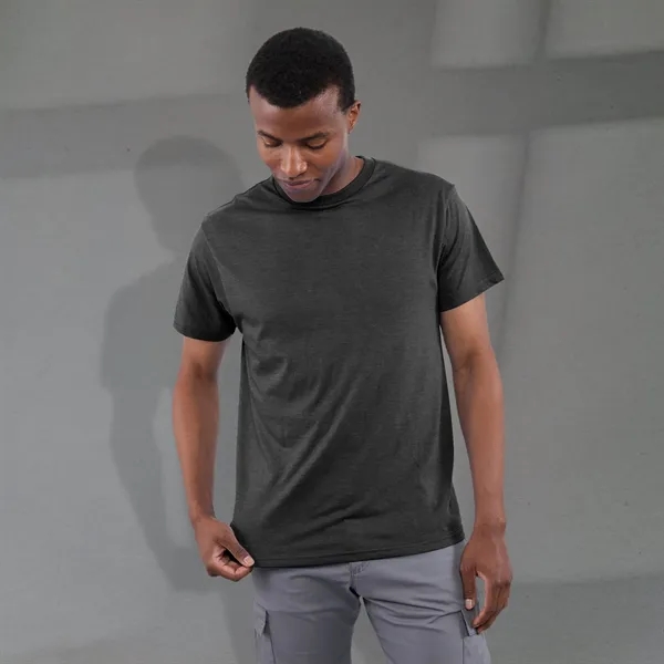 Heather Dark Charcoal (988) color option for Men's Bodie Short Sleeve Tee