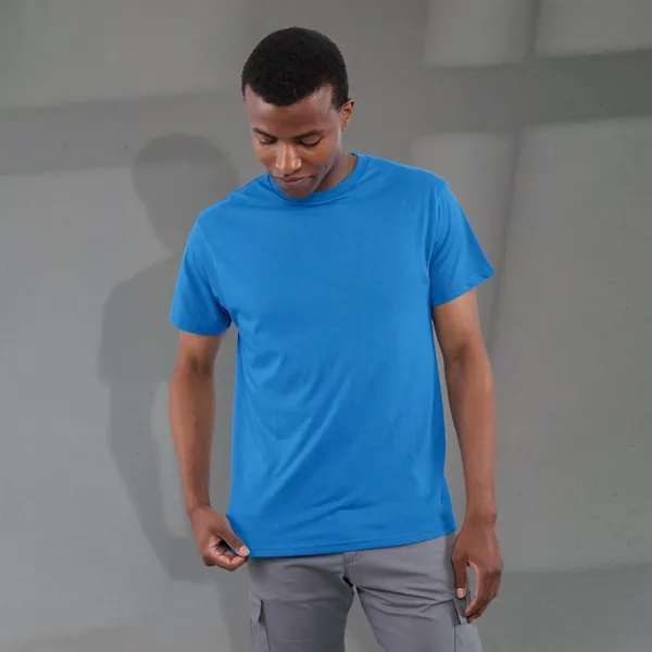 New Royal Heather (561) color option for Men's Bodie Short Sleeve Tee