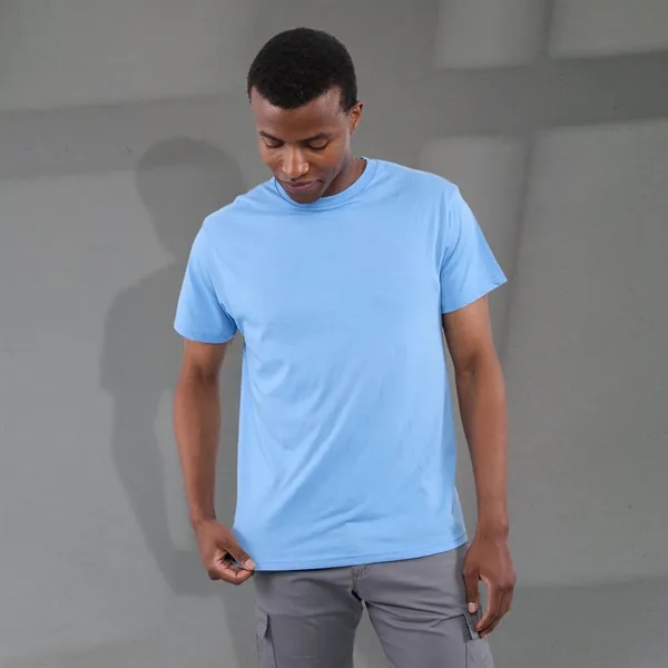 Sky Heather (422) color option for Men's Bodie Short Sleeve Tee