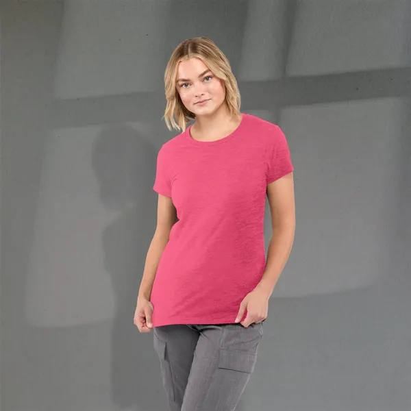 Magenta Heather (337) color option for Women's Bodie Short Sleeve Tee