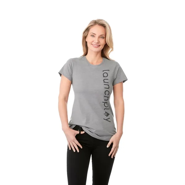 Medium Heather Grey (939) color option for Women's Bodie Short Sleeve Tee