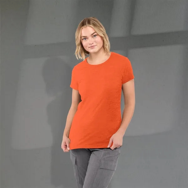 Orange Heather (279) color option for Women's Bodie Short Sleeve Tee