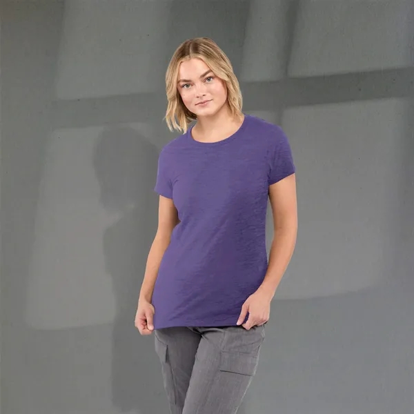 Purple Heather (590) color option for Women's Bodie Short Sleeve Tee
