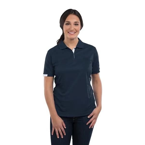 Navy/White (575) color option for Women's Kiso Short Sleeve Polo