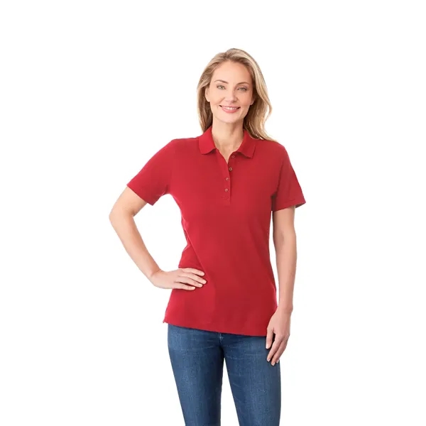 Team Red (358) color option for Womens Crandall Short Sleeve Polo