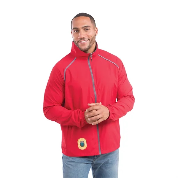 Team Red/Steel Grey (358) color option for Men's Egmont Packable Jacket