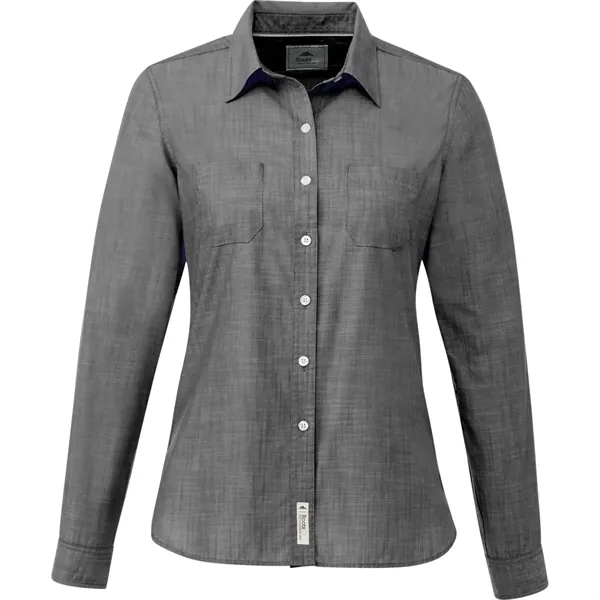 Black Dark (910) color option for Women's Clearwater Roots73 Ls Shirt