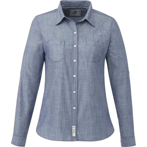 Dark Denim (522) color option for Women's Clearwater Roots73 Ls Shirt