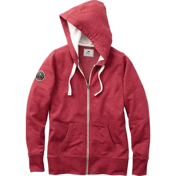 Dark Red Heather (372) color option for Women's Sandylake Roots73 F/Z Hoody