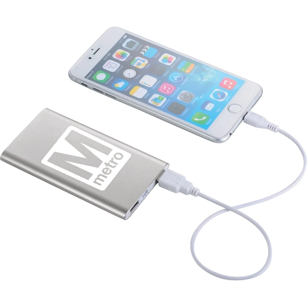 Silver (Sl) color option for Sleek Aluminum 4000 M Ah Power Bank