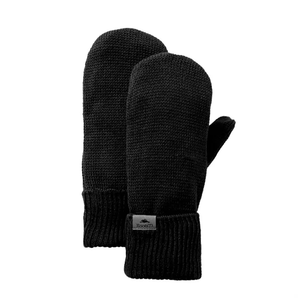 Black (995) color option for Unisex Maplelake Roots73 Mittens