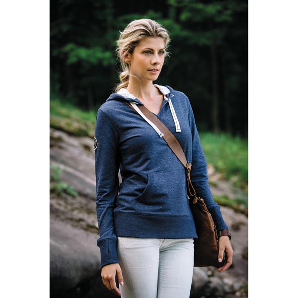 Ink Blue Heather (571) color option for Women's Williamslake Roots73 Hoody