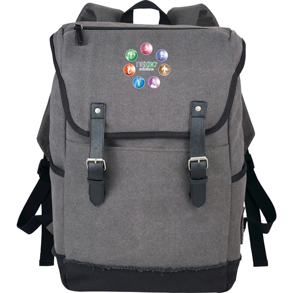 Gray (Gy) color option for Field & Co. Hudson 15" Computer Backpack