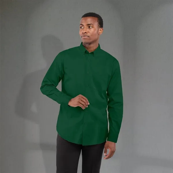 Forest Green (640) color option for Men's Wilshire Long Sleeve Shirt