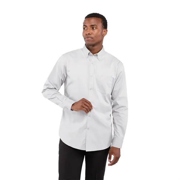 White (125) color option for Men's Wilshire Long Sleeve Shirt