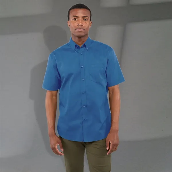 Blue (480) color option for Men's Stirling Short Sleeve Shirt