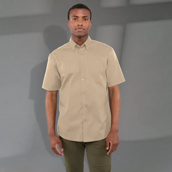Desert Khaki (169) color option for Men's Stirling Short Sleeve Shirt