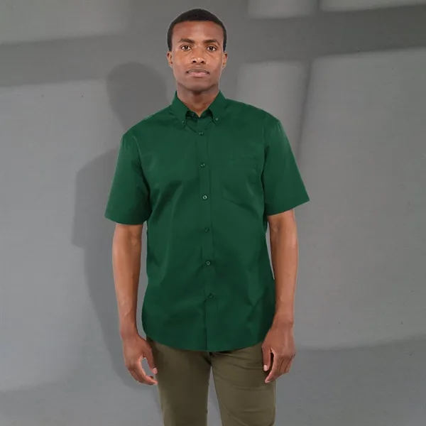 Forest Green (640) color option for Men's Stirling Short Sleeve Shirt