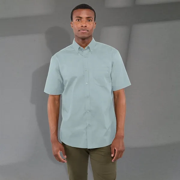 Grey (940) color option for Men's Stirling Short Sleeve Shirt