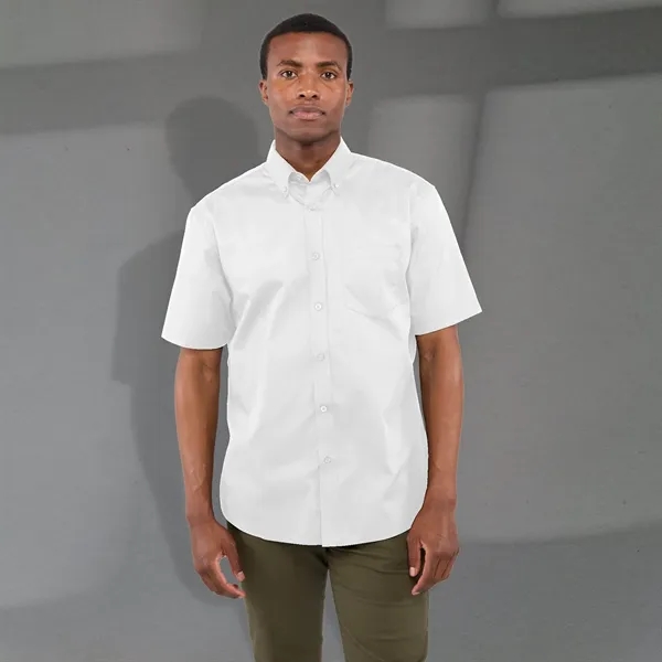 White (125) color option for Men's Stirling Short Sleeve Shirt