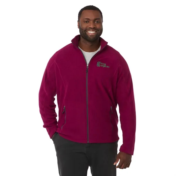 Maroon (384) color option for Men's Rixford Polyfleece Jacket