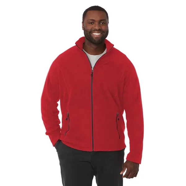 Team Red (358) color option for Men's Rixford Polyfleece Jacket