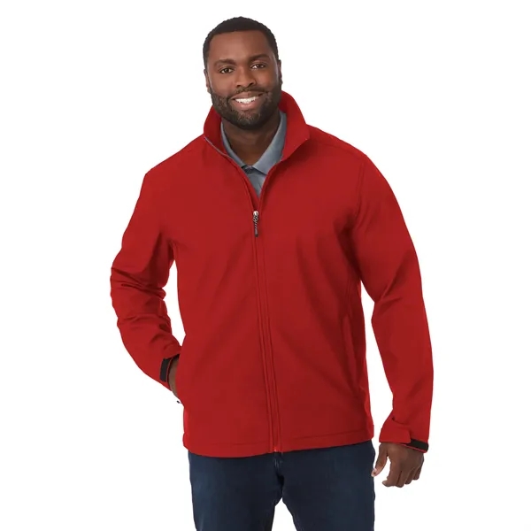 Team Red (358) color option for Men's Maxson Softshell Jacket