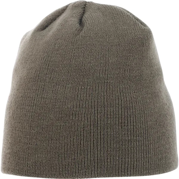 Oak (187) color option for Unisex Level Knit Beanie