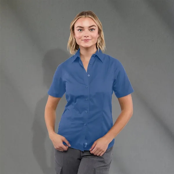 Blue (480) color option for Women's Stirling Short Sleeve Shirt