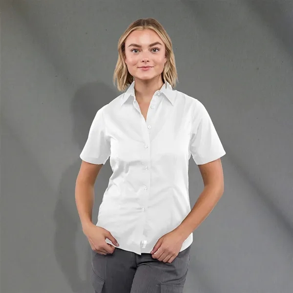 White (125) color option for Women's Stirling Short Sleeve Shirt