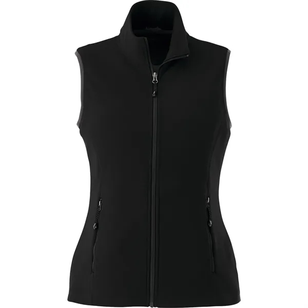 Black (995) color option for Women's Tyndall Polyfleece Vest